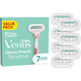 Bild på Gillette Venus Deluxe Smooth Sensitive rakblad 7 st