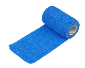 Bild på Vet-Flex elastisk binda Blå 10 cm x 4,5 m 1 st