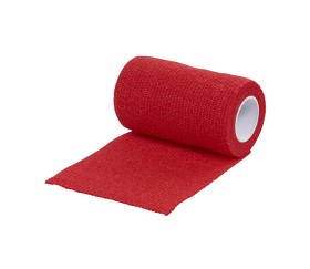 Bild på Vet-flex Elastisk binda Röd 10 cm x 4,5 m 1 st