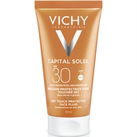 Bild på Vichy Capital Soleil Dry Touch Protective Face Fluid SPF30, 50ml