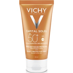 Bild på Vichy Capital Soleil Velvety Cream Face SPF50+ 50 ml