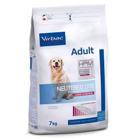 Bild på Virbac HPM Adult Dog Neutered L&M 7 kg