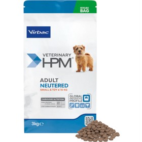 Bild på Virbac HPM Adult Neutered Small & Toy Dog 3 kg