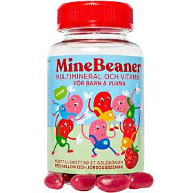 Bild på MineBeaner Mineraler och vitaminer 90 tuggtabletter