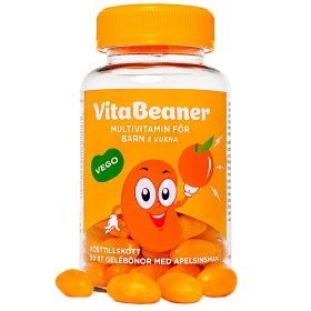 Bild på VitaBeaner Multivitamin Apelsin 90 tuggtabletter