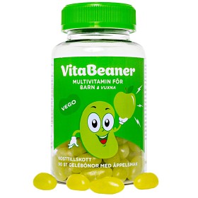 Bild på VitaBeaner Multivitamin Äpple 90 tuggtabletter