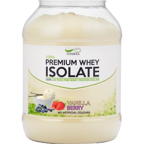 Bild på Viterna 100% Premium Whey Isolate Vanilla Berry 900 g