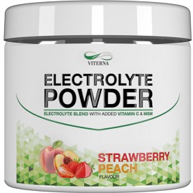 Bild på Viterna Electrolyte Powder Strawberry Peach Vegan 120 g