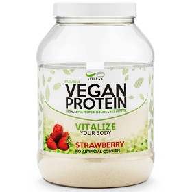 Bild på Viterna Vegan Protein Strawberry 900 g