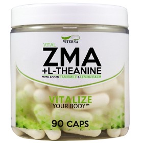 Bild på Viterna Vital ZMA + L-Theanine 90 kapslar