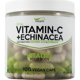 Bild på Viterna Vitamin C + Echinacea 100 kapslar
