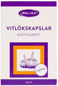 Bild på Wallda Vitlökskapslar 100 st