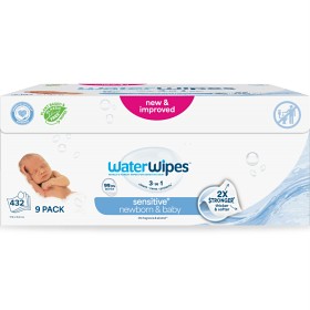 Bild på WaterWipes Baby Wipes 9 x 48 st