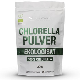 Bild på Wellaware Chlorellapulver 200 g