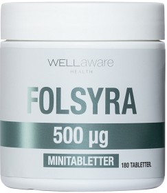Bild på WellAware Folsyra 180 minitabletter
