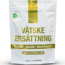 Bild på WellAware Vätskeersättning Citron & Lime 200 g