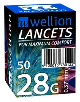 Bild på Wellion Lancets 28G lancetter 0,37 mm 50 st