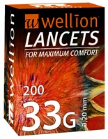 Bild på Wellion Lancets 33G lancetter 0,20 mm 200 st