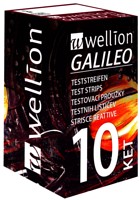 Bild på Wellion Galileo teststickor för blod-keton 10 st