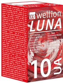 Bild på Wellion Luna teststickor för b-Urat