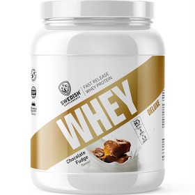 Bild på Swedish Supplements Whey Protein Deluxe Chocolate Fudge 900 g