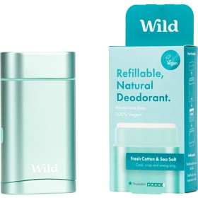 Bild på Wild Aqua Case and Fresh Cotton & Sea Salt Deo Starter Pack 40 g