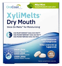 Bild på Xylimelts Mild Mint 40 tabletter
