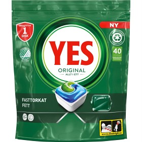 Bild på YES Original All In One diskmaskinstabletter 40 st