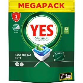 Bild på YES Original All In One maskindiskmedel 83 diskmaskinstabletter