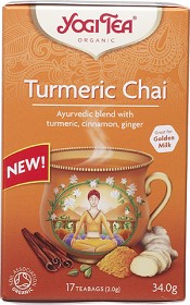 Bild på YogiTea Turmeric Chai 17 tepåsar