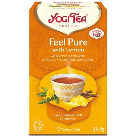 Bild på YogiTea Feel Pure Lemon 17 tepåsar