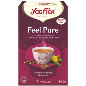 Bild på YogiTea Feel Pure 17 tepåsar