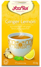 Bild på YogiTea Ginger Lemon 17 tepåsar