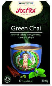 Bild på YogiTea Green Chai 15 tepåsar