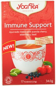 Bild på YogiTea Immune Support 17 tepåsar