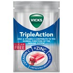 Vicks Triple Action sockerfri 72 g