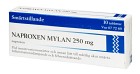 Naproxen Mylan, tablett 250 mg 10 st