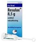 Resulax, rektallösning 8,5 g 4 st