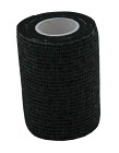 Vitri Självhäftande elastisk binda Svart 7,5 cm
