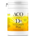 ACO D-vitamin 10 µg Citrussmak 100 tabletter