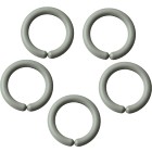 AddBaby Barnvagnsringar Silver 5 st