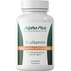 Alpha Plus A-vitamin 60 kapslar