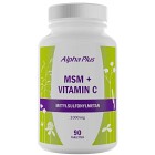 Alpha Plus MSM + Vitamin C 90 tabletter