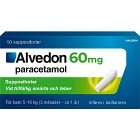 Alvedon, suppositorium 60 mg 10 st (5-10 kg)