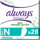 Always Cotton Normal Liner 28 st