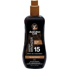 Australian Gold Instant Bronzer Spray Gel Sunscreen SPF 15, 237 ml