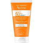 Avène Fragrance-Free Cream solkräm för ansiktet 50+, 50 ml