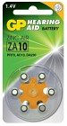 GP Batteri Hörapparat zink luft  ZA10 1,44V 6 st