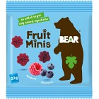 Bear Fruktbitar Hallon & Blåbär 20 g