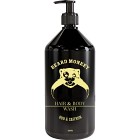 Beard Monkey Hair & Body Wash Oud & Saffron 1000 ml